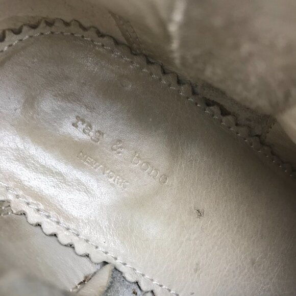 Rag & Bone Booties Womens Size 6 Brown Tan Margot Suede Leather Boots Fall Wear - Picture 11 of 14